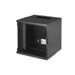 Digitus Επιτοίχια Καμπίνα Rack 32.5x31.5x30cm Μαύρο DN-49101