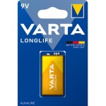 Varta LongLife Αλκαλική Μπαταρία 9V 1τμχ
