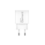 Element Φορτιστής GaN USB-A/ USB-C 20W Λευκό