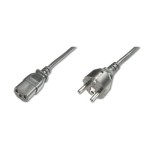 Digitus Schuko - IEC C13 Cable 1.8m Μαύρο AK-440101-018-S