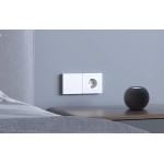 Sonoff M51c86w Διακόπτης Τοίχου Wi-Fi Διπλός με Πλαίσιο Λευκός