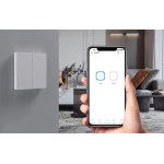 Sonoff M52c86w Διακόπτης Τοίχου Wi-Fi Διπλός με Πλαίσιο Λευκός