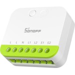 Sonoff MINI Duo 2 Smart Switch Dimmer 2 Καναλιών Wi-Fi & ZigBee 16A (με Ουδέτερο)