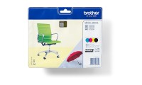 Brother LC229XL Γνήσιο Πακέτο 4 Μελανιών Εκτυπωτή InkJet Κίτρινο / Κυανό / Ματζέντα / Μαύρο (LC-229XLVALBP)