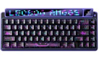 AULA x Leobog AMG65 Ασύρματο/Ενσύρματο Μηχανικό Gaming Πληκτρολόγιο 65% RGB με Light Feather Linear Switches (US QWERTY) – Purple