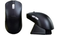 AULA x LEOBOG GM3 Ασύρματο Gaming Ποντίκι Tri-Mode 12000 DPI με Charging Dock Μαύρο