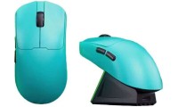 AULA x LEOBOG GM3 Ασύρματο Gaming Ποντίκι Tri-Mode 12000 DPI με Charging Dock Κυανό