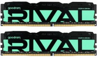 GoodRAM RIVAL DDR4 16GB RAM με 2x8GB Modules και Ταχύτητα 3200 για Desktop