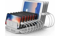 Unitek Βάση Φόρτισης 10 x USB-A 96W QC3.0 Λευκό