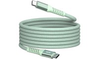 Verbatim Braided USB 2.0 Cable USB-C male - USB-C 60W PD Πράσινο 1.2m 31864