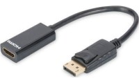 Digitus Μετατροπέας DisplayPort male σε HDMI female 1τμχ DB-340400-001-S