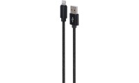 Gembird Braided USB-A to Lightning Cable Μαύρο 1.8m (CCDB-MUSB2B-AMLM-6)