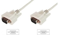 Digitus Καλώδιο RS232 9-pin male σε RS232 9-pin male 3m (AK-610107-030-E) 1τμχ