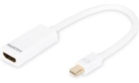 Digitus Μετατροπέας HDMI male σε HDMI female Λευκό 1τμχ DB-340404-001-W