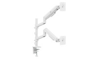 Ergo Office ER-692 Βάση Γραφείου για 2 Οθόνες έως 32" με Βραχίονα Λευκή