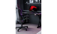 Huzaro Hero 2.3 RGB Gaming Desk Black