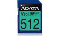 Adata Premier Pro SDXC 512GB U3 UHS-I 100MB/s με αντάπτορα