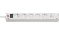 Brennenstuhl Bremounta Πολύπριζο 5 Θέσεων με USB-A, 2 USB-C, Διακόπτη και Καλώδιο 3m