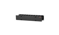 Apc Horizontal Cable Manager Single-sided Cover Cable Management Panel Black 2u 19 Smart-ups X 3000va Short Depth Tower Rack Lcd