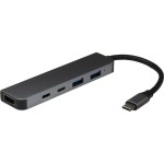 Inter-Tech H-469-1 – 5-in-1 USB-C Adapter