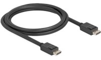 DeLock Καλώδιο DisplayPort v2.1 (M/M) 1.8m Black