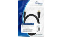 MediaRange Καλώδιο HDMI v2.0 (M/M) 2m Black