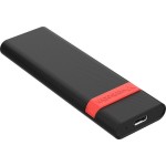Verbatim Store ‘n’ Go 32261 M.2 NVMe SSD Enclosure USB 3.2 Gen 2 10Gbps – USB-C – Μαύρο/Κόκκινο