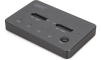 DIGITUS DA-71545-1 Dual M.2 NVMe SSD Docking Station & Cloning Station USB-C 10Gbps – Μαύρο