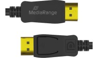 MediaRange Καλώδιο DisplayPort v2.1 (M/M) 2m Black