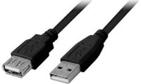 MediaRange Καλώδιο Προέκτασης USB 2.0 (M/F) 3m Black