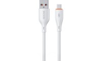 WK Regular Καλώδιο USB 2.0 to micro USB 1m White