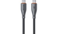 WK KingKong Καλώδιο USB-C (M/M) 65W 1m Black