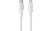WK KingKong Καλώδιο USB-C (M/M) 65W 1m White
