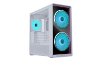 Lian Li Lancool 217 INF Gaming Midi Tower Κουτί Υπολογιστή με Πλαϊνό Παράθυρο και ARGB Φωτισμό Λευκό