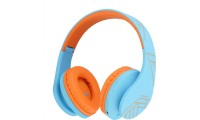 PowerLocus P2Kids Παιδικά Over Ear Ακουστικά Blue/Orange