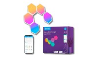 Govee Smart Διακοσμητικό Φωτιστικό Glide Hexa H6061 LED RGBIC Hexagon 5τμχ
