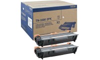 Brother TN-3380TWIN Original Twin Pack 2 Toner Laser Μαύρο – 2× 8.000 Σελίδες
