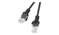 Lanberg U/UTP Cat.6 (Gigabit) Καλώδιο Δικτύου Ethernet 3m Μαύρο