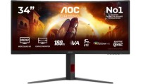 AOC CU34G4CA Ultrawide VA HDR Curved Gaming Monitor 34" QHD 1ms 180Hz