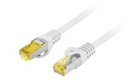 Lanberg S/FTP Cat.6a (Gigabit) Καλώδιο Δικτύου Ethernet 0.5m Γκρι