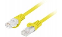 Lanberg U/UTP Cat.6 (Gigabit) Καλώδιο Δικτύου Ethernet 1m Κίτρινο
