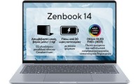 Asus Zenbook 14 UX3480QA-OLED-U1101W 14 OLED FHD+ (Snapdragon-X1-26-100/16GB/256GB SSD/W11 Home) (International English Keyboard)