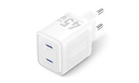 Vention Φορτιστής GaN 2 x USB-C 45W Λευκό