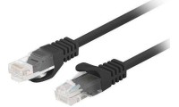 Lanberg U/UTP Cat.5e (Gigabit) Καλώδιο Δικτύου Ethernet 7.5m Μαύρο