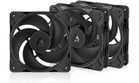 Arctic P12 Pro Reverse 120mm PWM Case Fan with Cable Splitter Black (3τμχ)