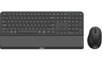 Philips SPT6607 Ασύρματο Σετ Πληκτρολόγιο Ποντίκι Αγγλικό US