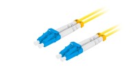 Lanberg Καλώδιο Οπτικής Ίνας LC/UPC-LC/UPC 10m Κίτρινο