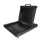 STARTECH 1U SINGLE SERVER KVM CONSOLE 17" LCD