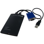 StarTech USB 2.0 PS/2 KVM Console Adapter Black