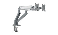 Anda Seat A6D-2S Βάση Γραφείου για 2 Οθόνες έως 32" με Βραχίονα Ασημί